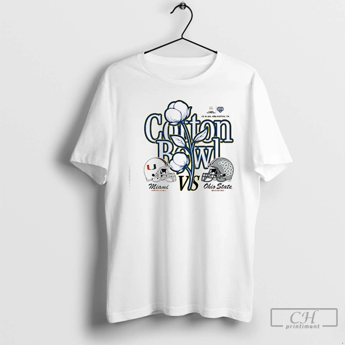 Classic Ohio State Vs Miami 2025 Cotton Bowl T-Shirts, Hoodie, Sweatshirt | PopFlextees.com