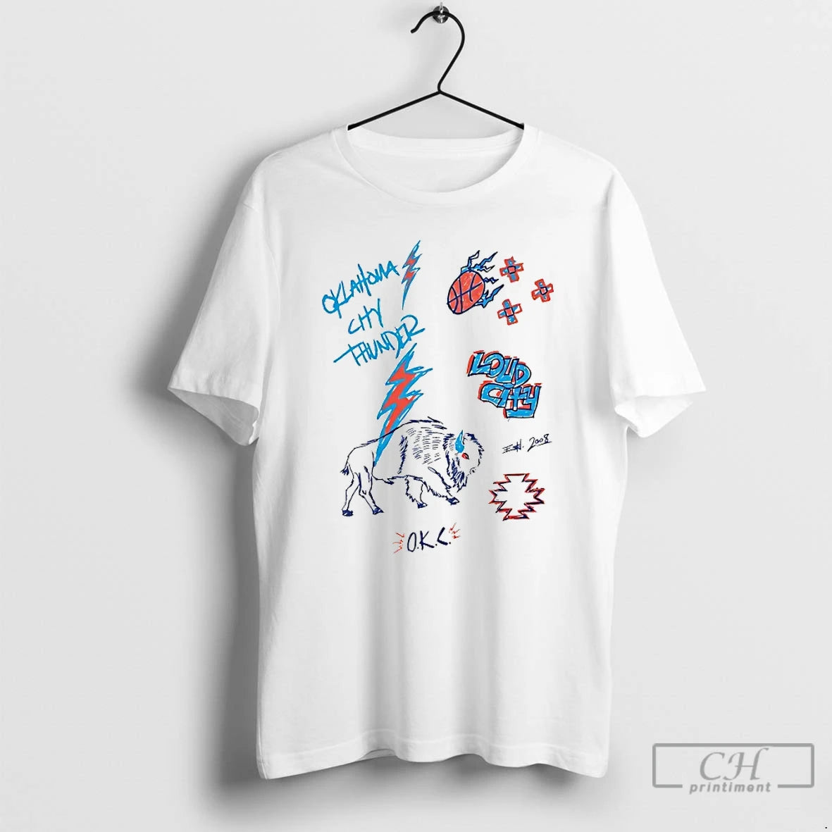 Classic Oklahoma City Thunder Loud Ciyy 2028 T-Shirts, Hoodie, Sweatshirt | PopFlextees.com