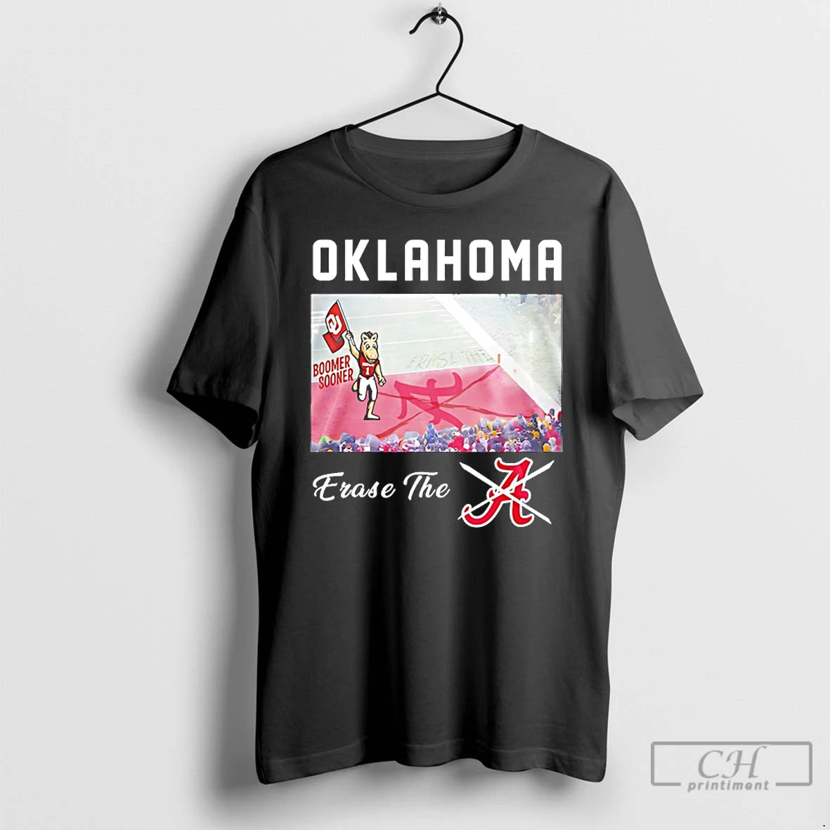 Classic Oklahoma Sooners Erase The Not A Alabama T-Shirts, Hoodie, Sweatshirt | PopFlextees.com