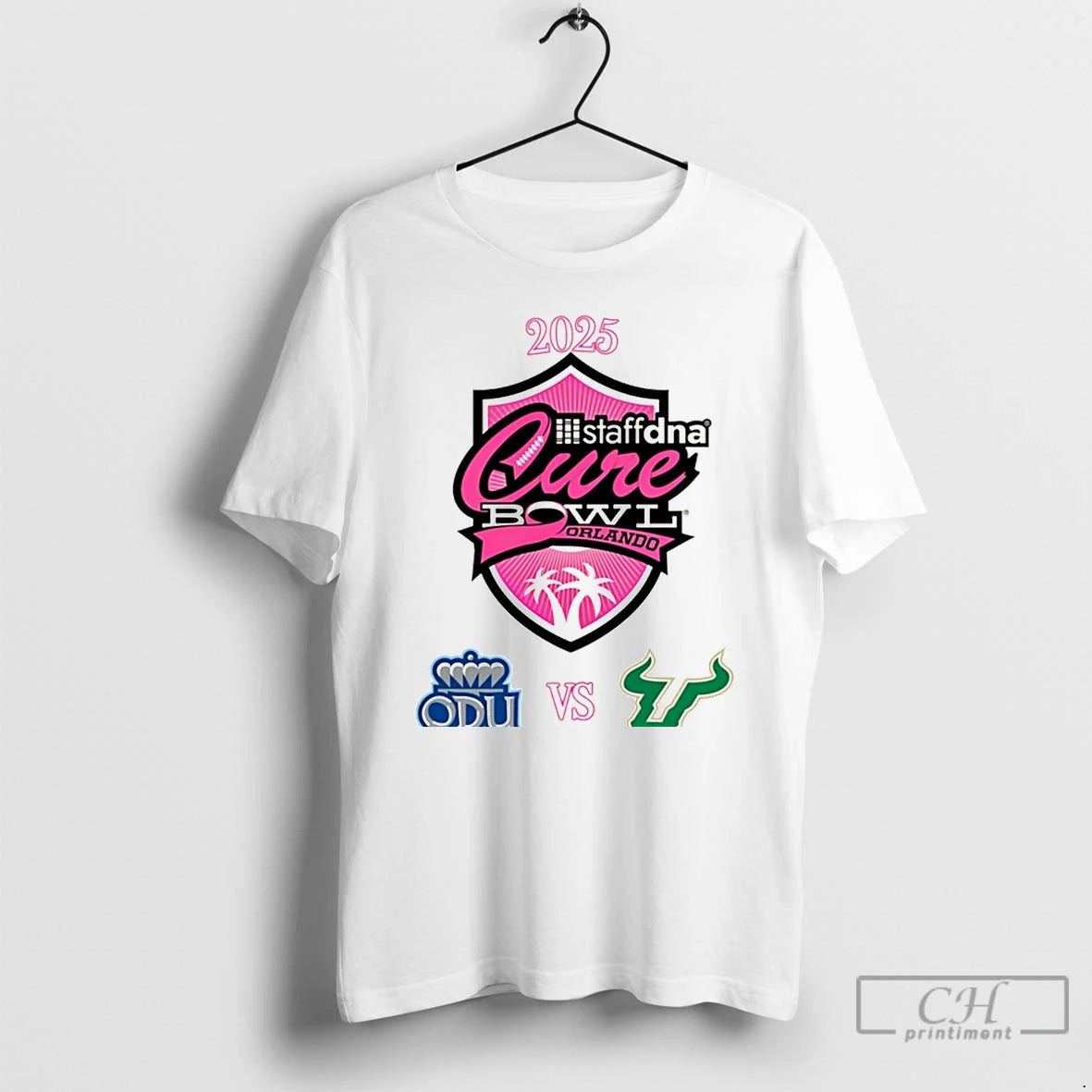 Classic Old Dominion Monarchs Vs South Florida Bulls 2025 Cure Bowl T-Shirts, Hoodie, Sweatshirt | PopFlextees.com