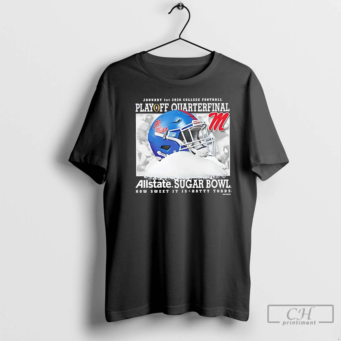 Classic Ole Miss Football Cfp Allstate Sugar Bowl 2025 Helmet T-Shirts, Hoodie, Sweatshirt | PopFlextees.com
