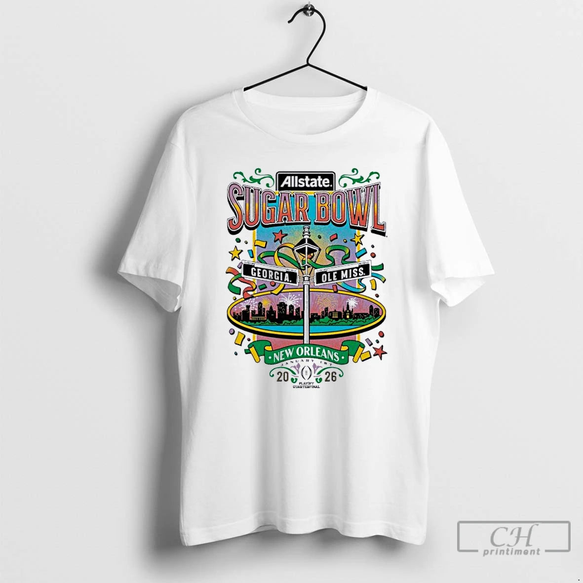 Classic Ole Miss Vs Georgia 2026 Allstate Sugar Bowl Nola Adult T-Shirts, Hoodie, Sweatshirt | PopFlextees.com