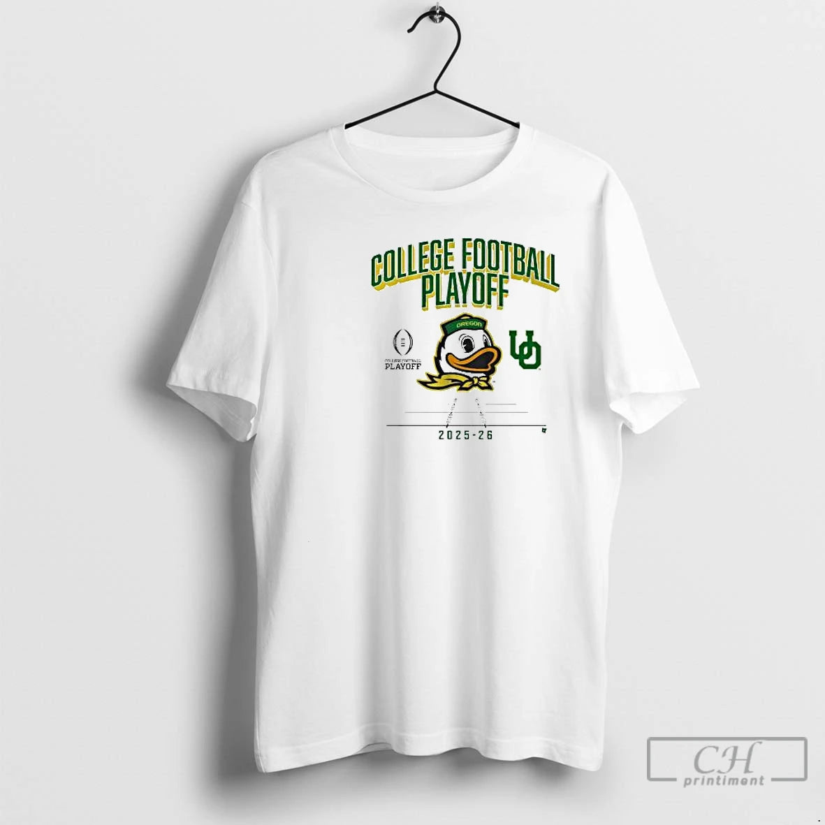 Classic Oregon Football Cfp Mascot 2025 2026 Circle White T-Shirts, Hoodie, Sweatshirt | PopFlextees.com