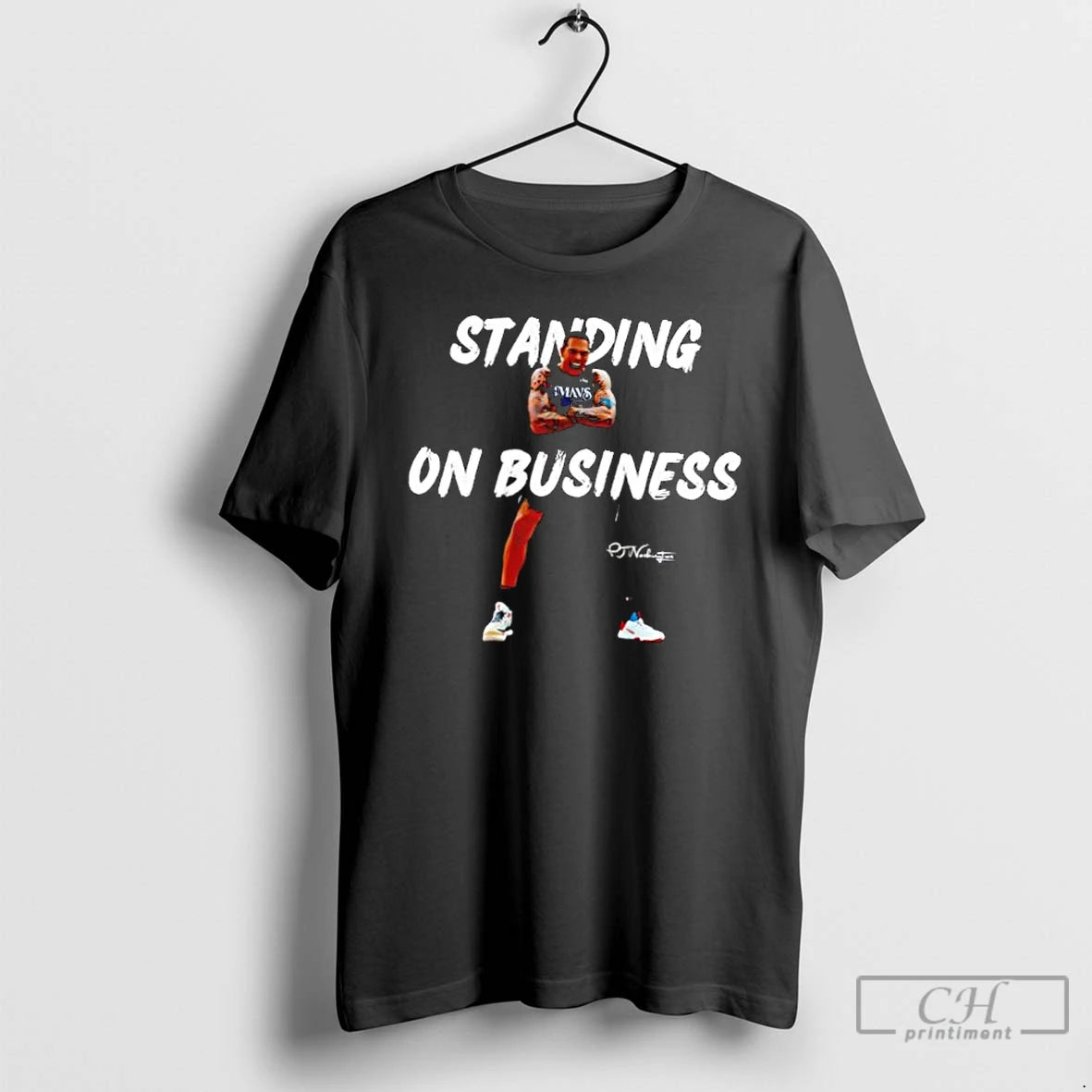 Classic Pj Washington Jr Standing On Business Basketball Fans Stylish T-Shirts, Hoodie, Sweatshirt | PopFlextees.com