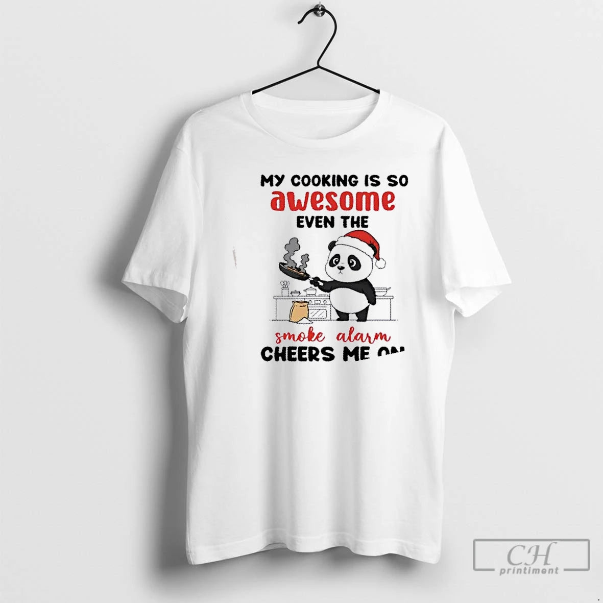Classic Panda My Cooking Is So Awesome Even Smoke Alarm Cheers Me T-Shirts, Hoodie, Sweatshirt
