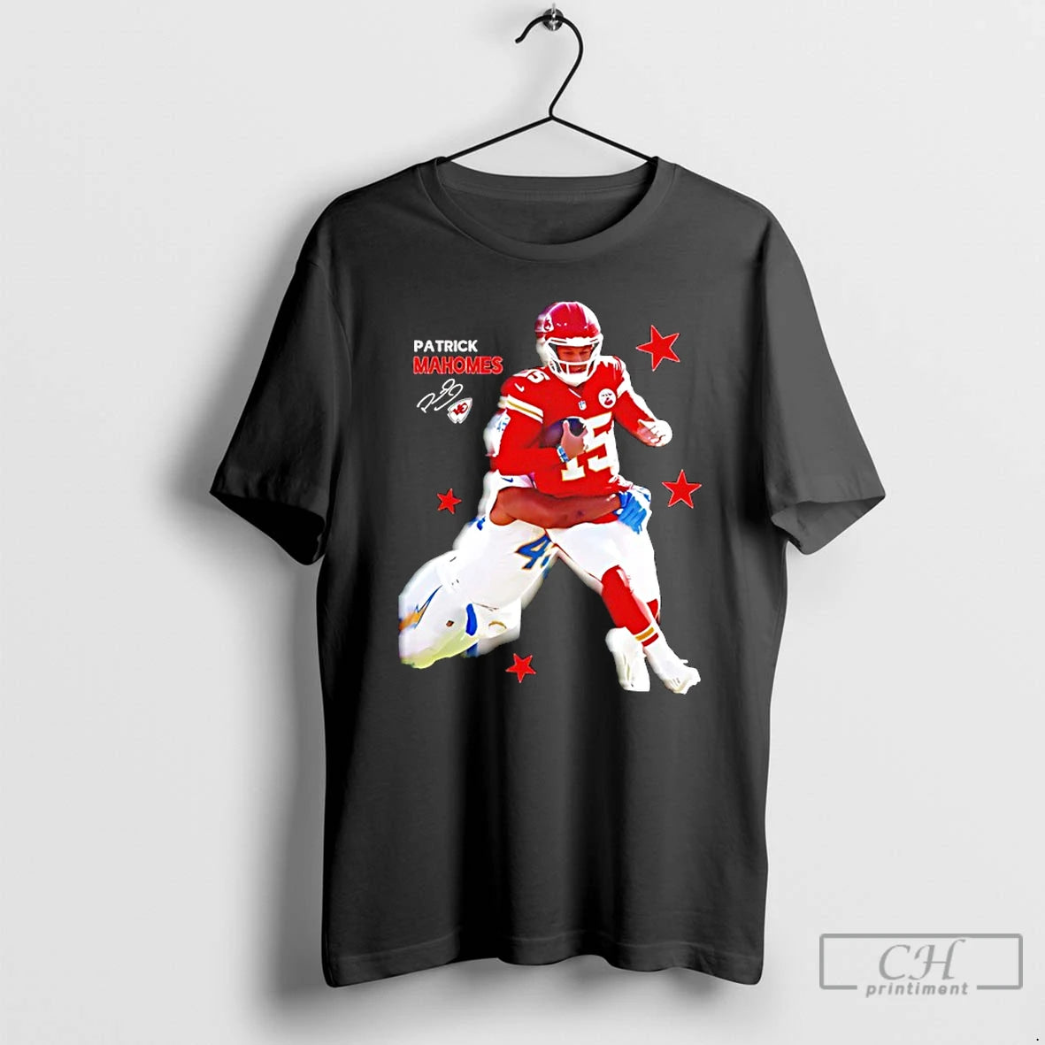 Classic Patrick Mahomes Kc Chiefs Vs La Chargers Signature T-Shirts, Hoodie, Sweatshirt | PopFlextees.com