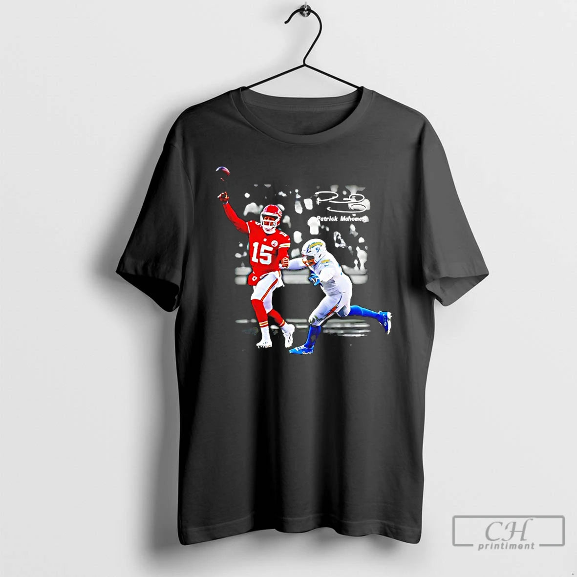 Classic Patrick Mahomes Kc Chiefs Vs La Chargers Viral T-Shirts, Hoodie, Sweatshirt | PopFlextees.com