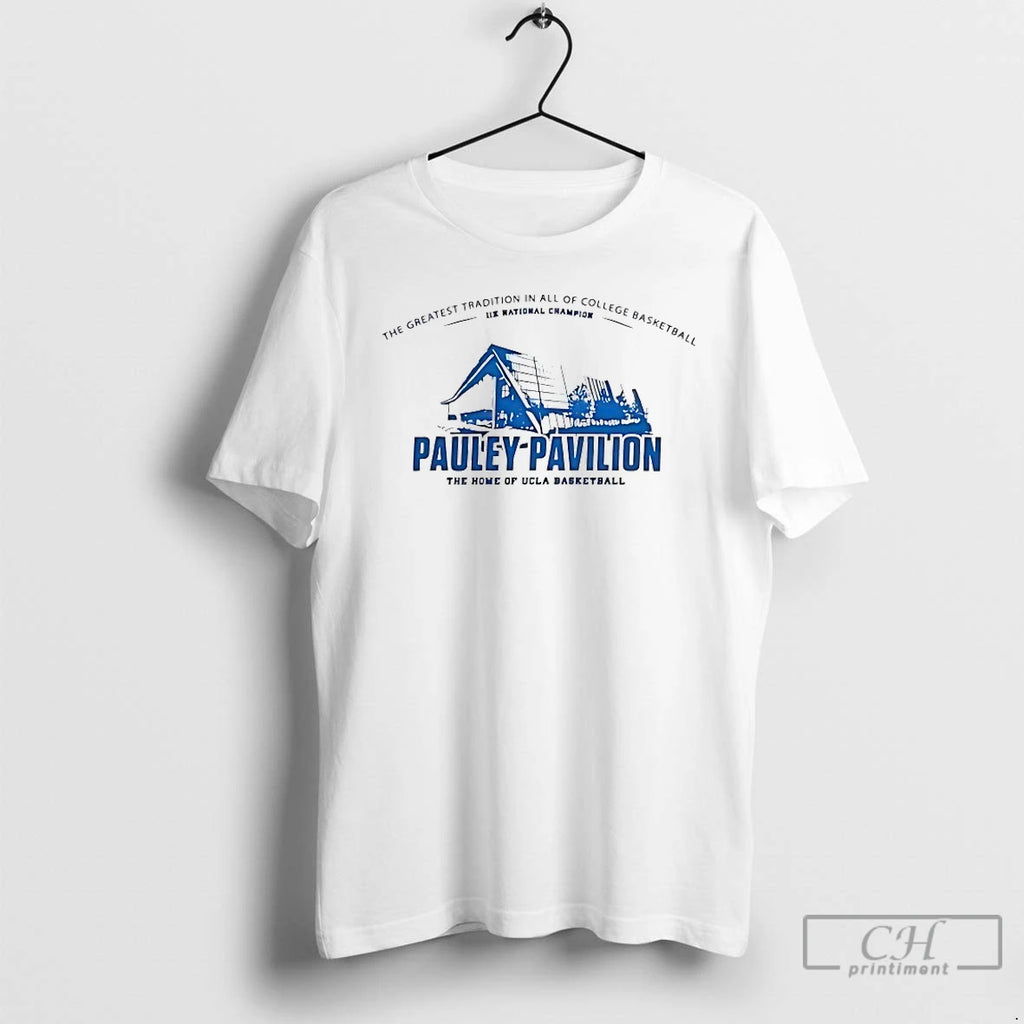 Classic Pauley Pavilion The Home Of Ucla Basketball T-Shirts, Hoodie, Sweatshirt | PopFlextees.com
