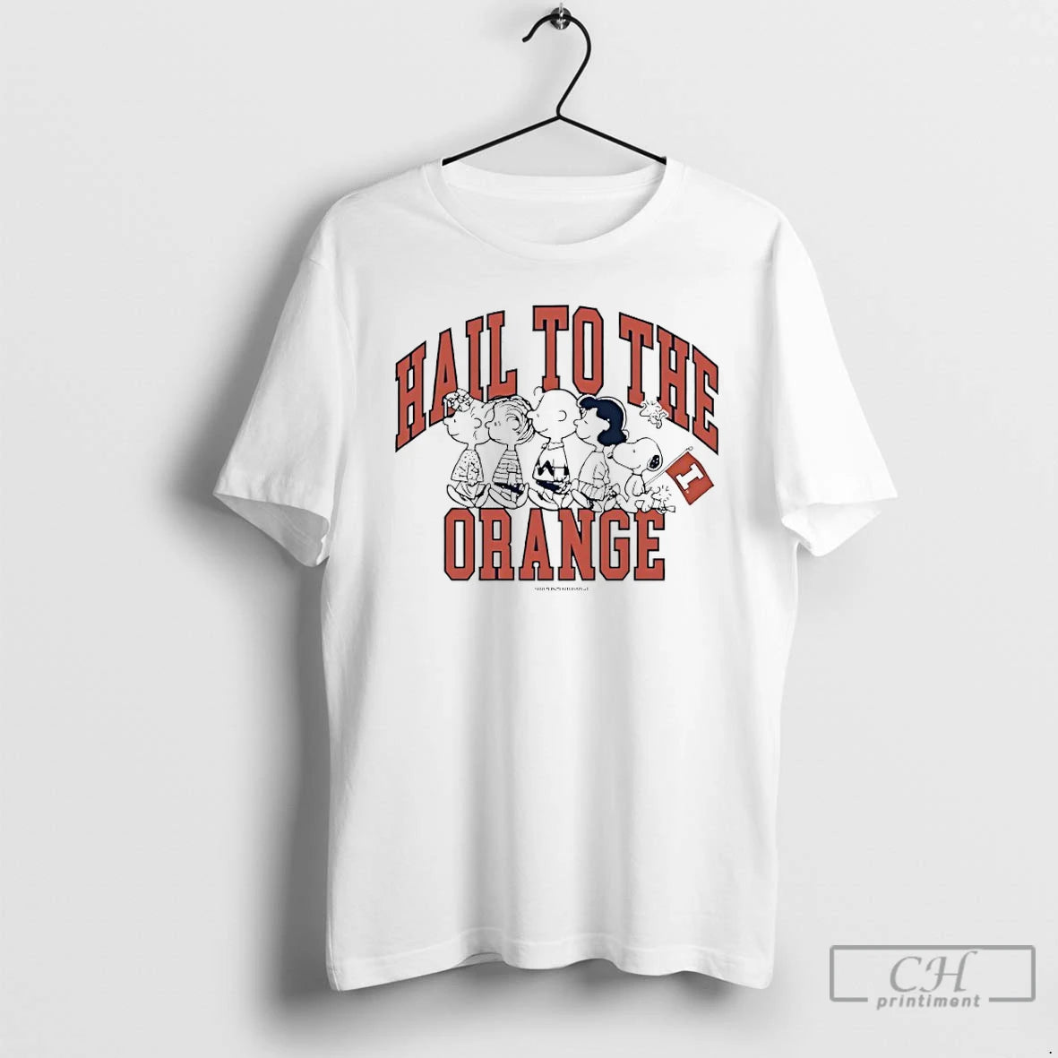 Classic Peanuts X Illinois Fighting Illini Hall To The Orange T-Shirts, Hoodie, Sweatshirt | PopFlextees.com