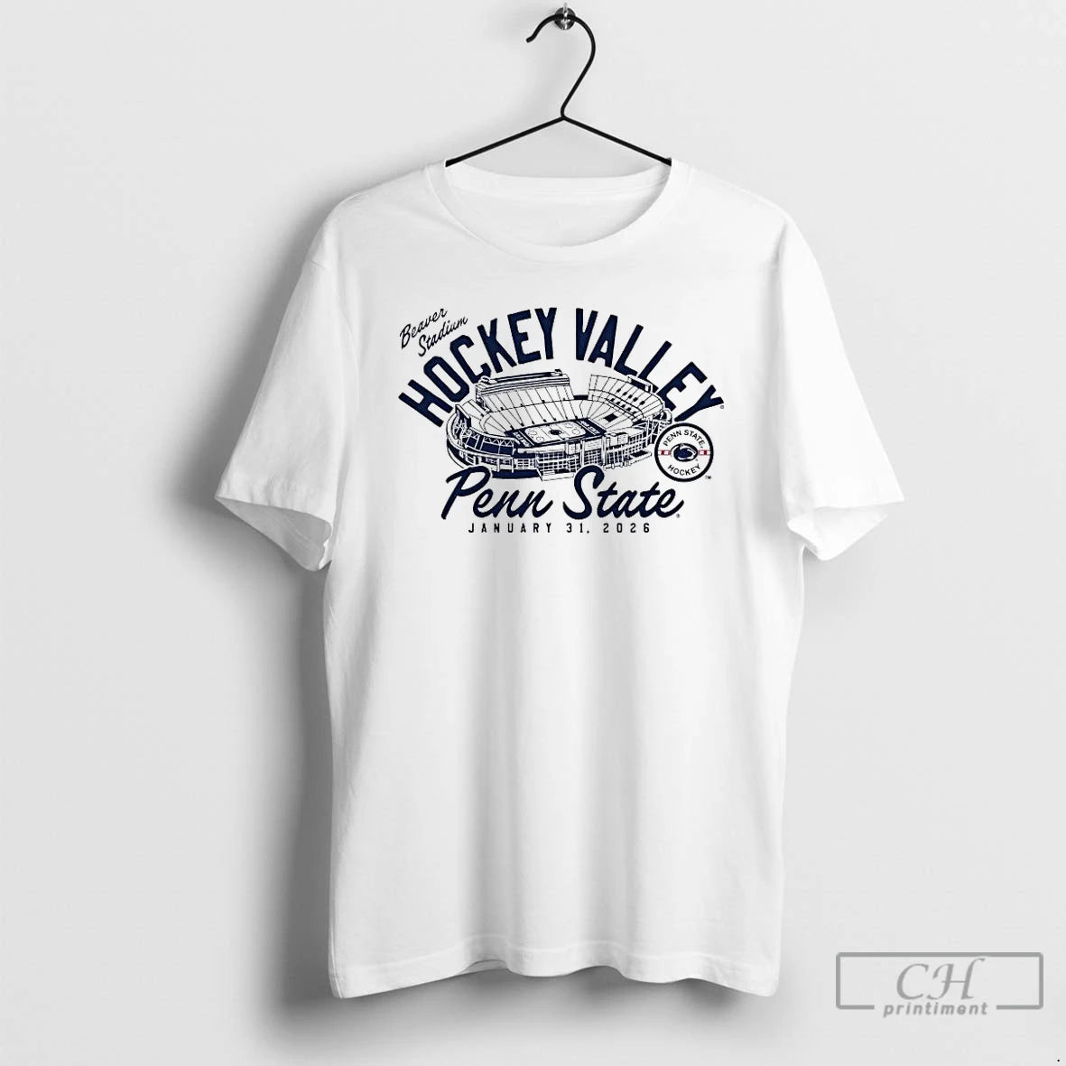 Classic Penn State Nittany Lions Beaver Stadium Hockey Valley 2026 T-Shirts, Hoodie, Sweatshirt | PopFlextees.com