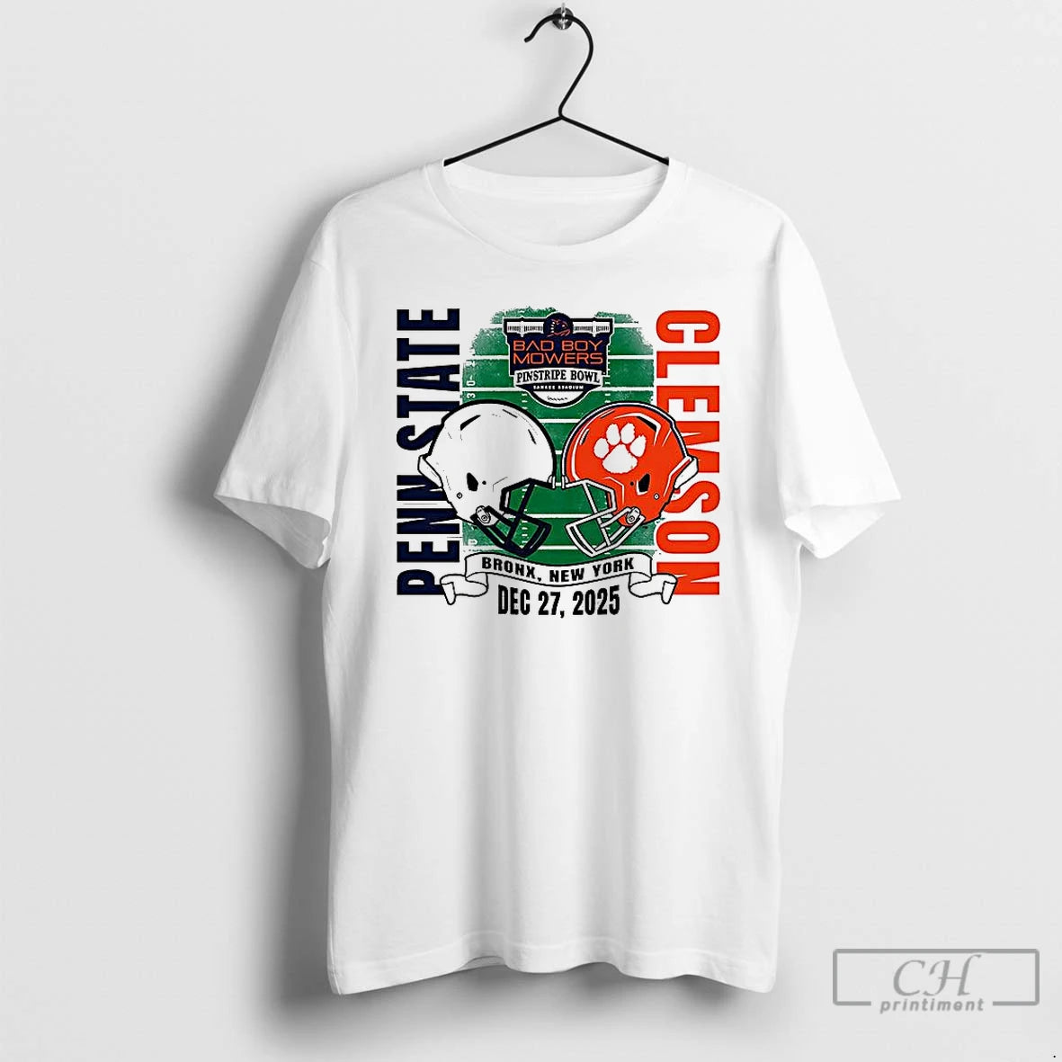 Classic Penn State Nittany Lions Vs Clemson Tigers 2025 Pinstripe Bowl T-Shirts, Hoodie, Sweatshirt | PopFlextees.com