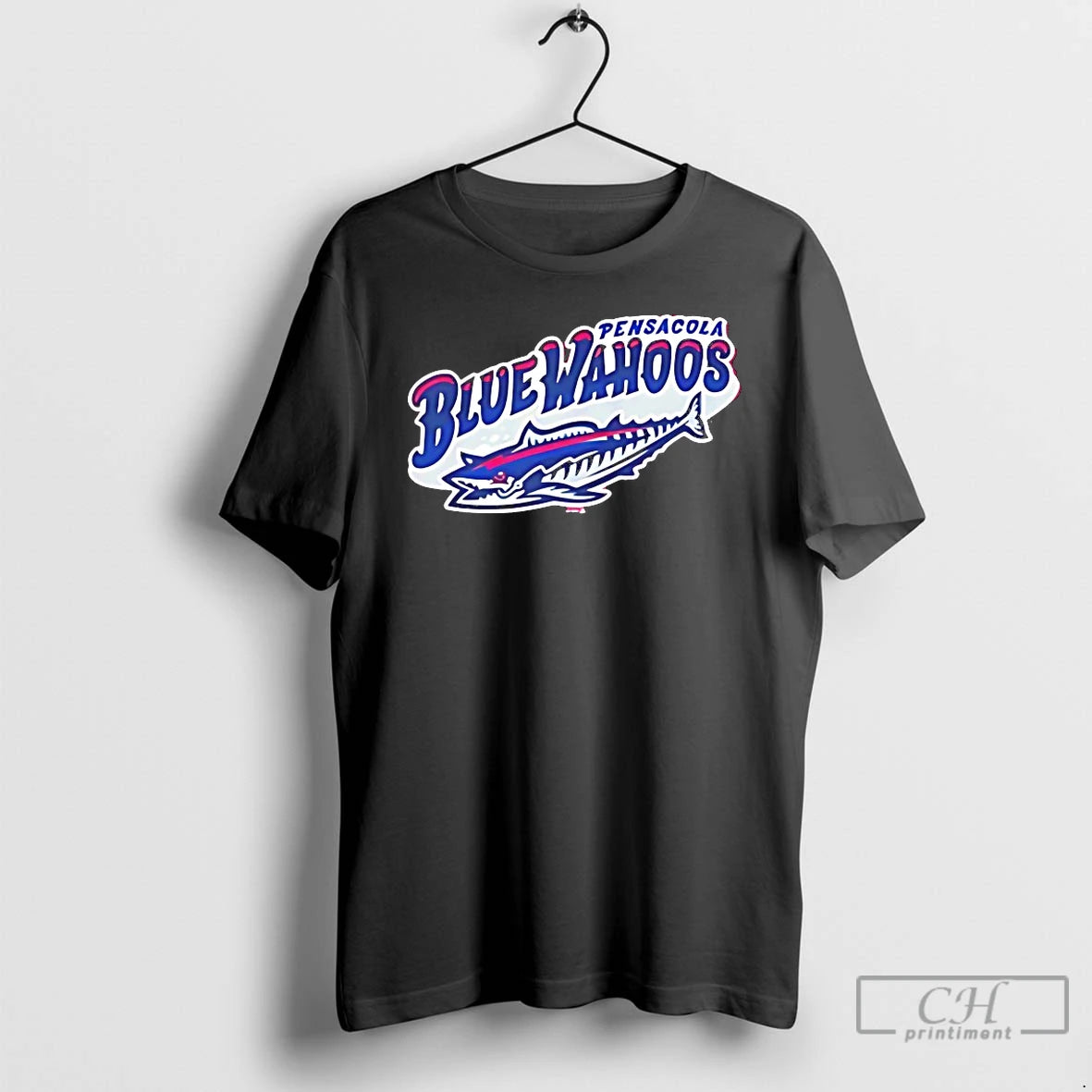 Classic Pensacola Blue Wahoos Logo T-Shirts, Hoodie, Sweatshirt | PopFlextees.com