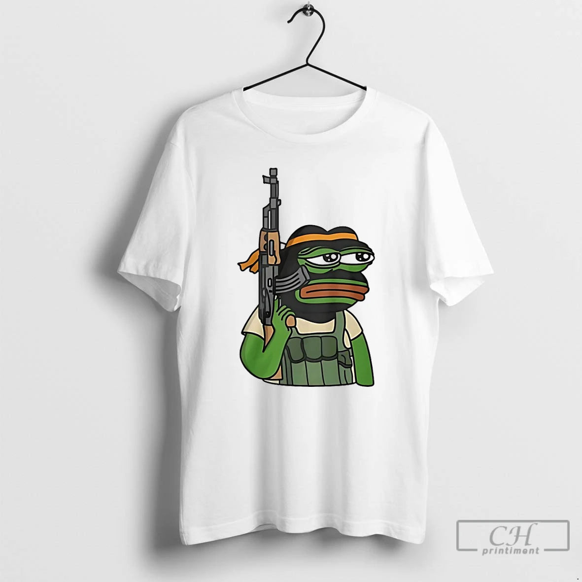 Classic Pepe Pepegun Funny T-Shirts, Hoodie, Sweatshirt | PopFlextees.com
