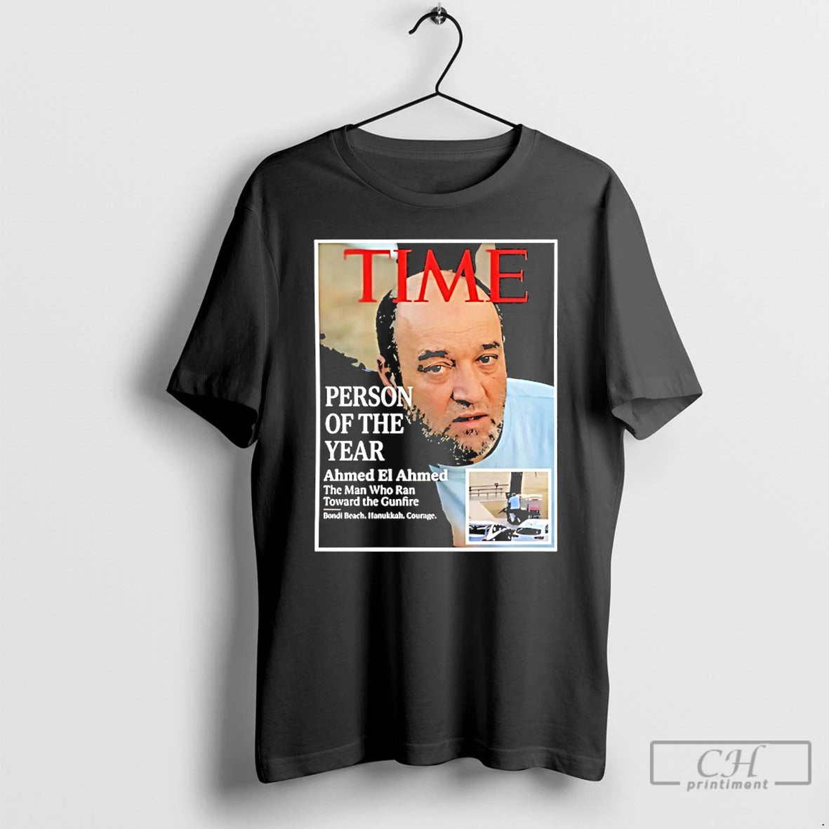 Classic Person Of The Year Ahmed El Ahmed Bondi Beach Hero T-Shirts, Hoodie, Sweatshirt | PopFlextees.com