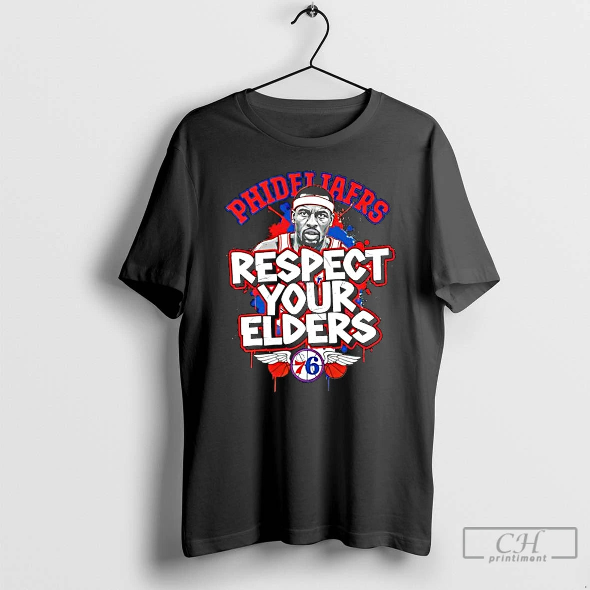 Classic Philadelphia 76ers Respect Your Elders T-Shirts, Hoodie, Sweatshirt | PopFlextees.com
