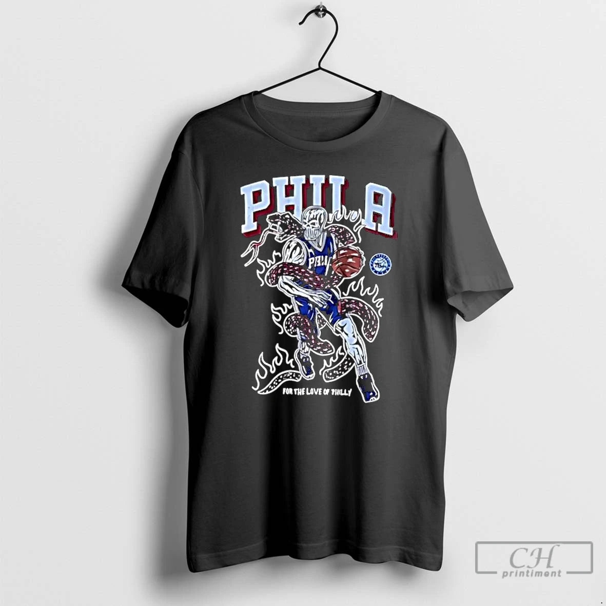 Classic Philadelphia 76ers Warren Lotas For The Love Of Philly T-Shirts, Hoodie, Sweatshirt | PopFlextees.com