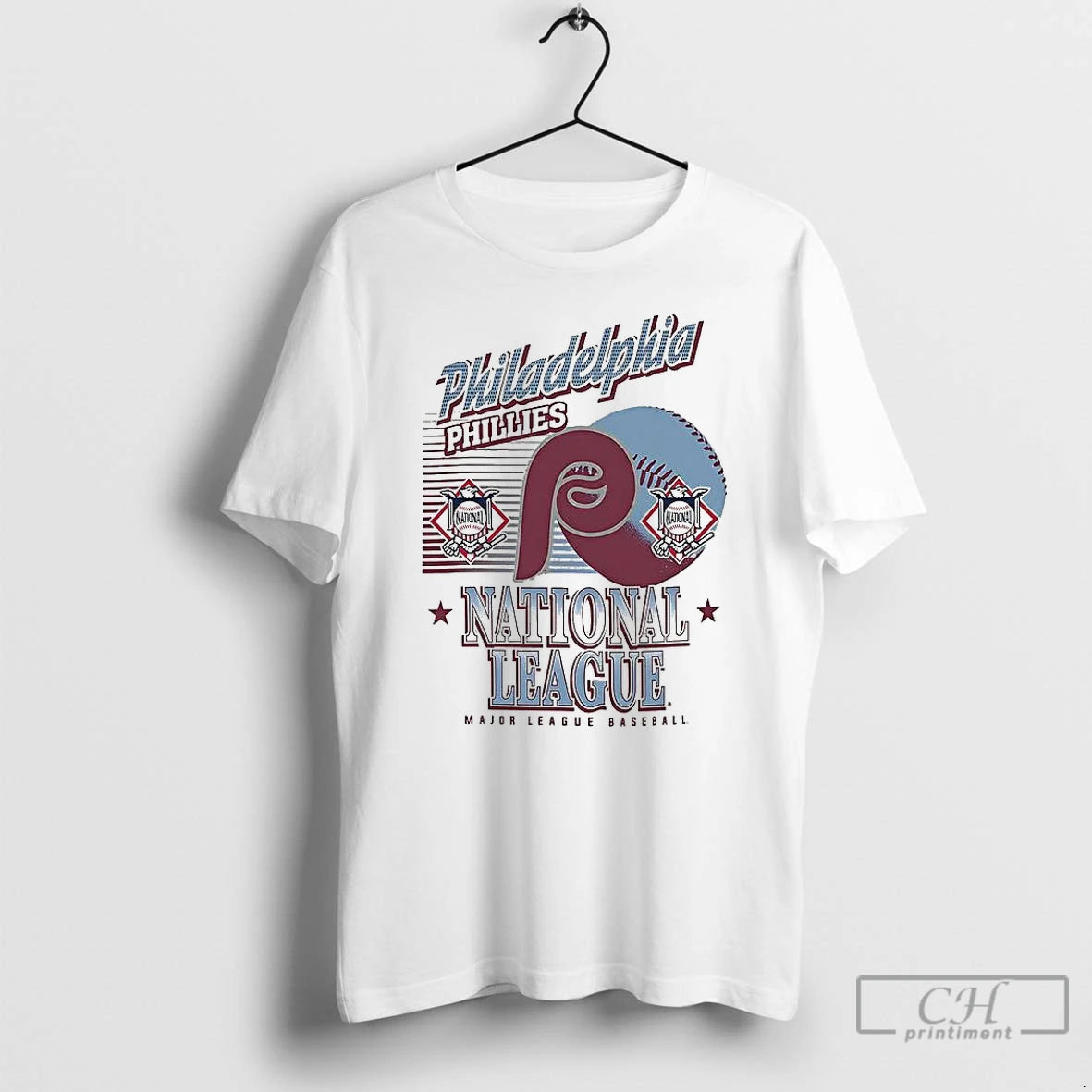 Classic Philadelphia Phillies Mlb American National League Logo Ball Retro T-Shirts, Hoodie, Sweatshirt | PopFlextees.com