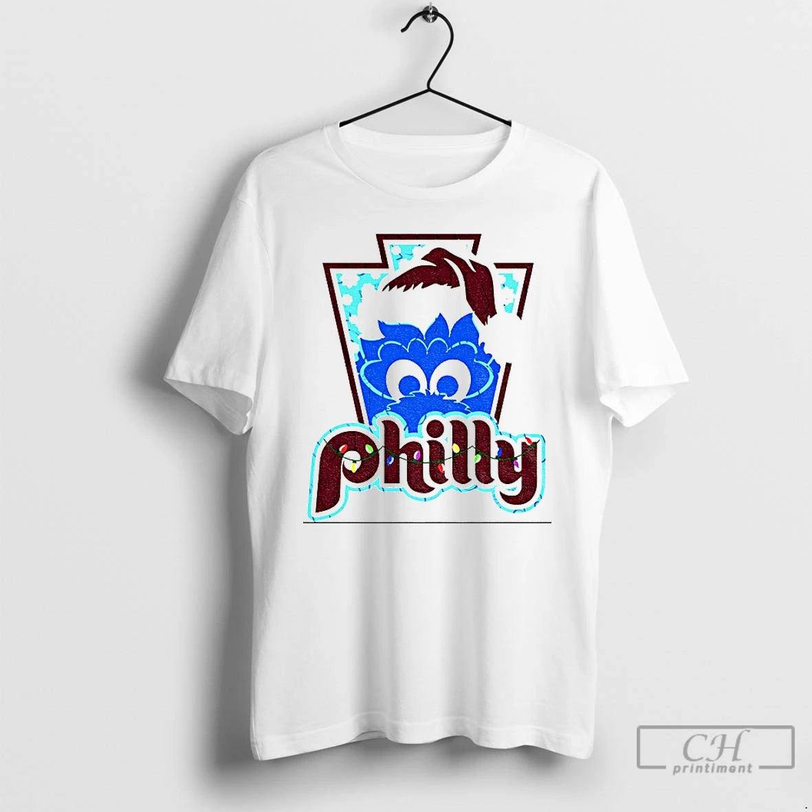 Classic Philly Phanatic Santa Hat Philadelphia Phillies Merry Christmas T-Shirts, Hoodie, Sweatshirt | PopFlextees.com