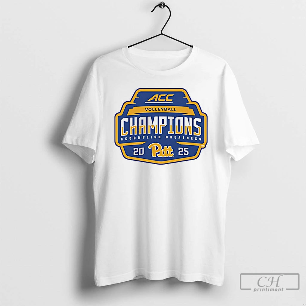Classic Pitt Panthers 2025 Acc Volleyball Champions T-Shirts, Hoodie, Sweatshirt | PopFlextees.com