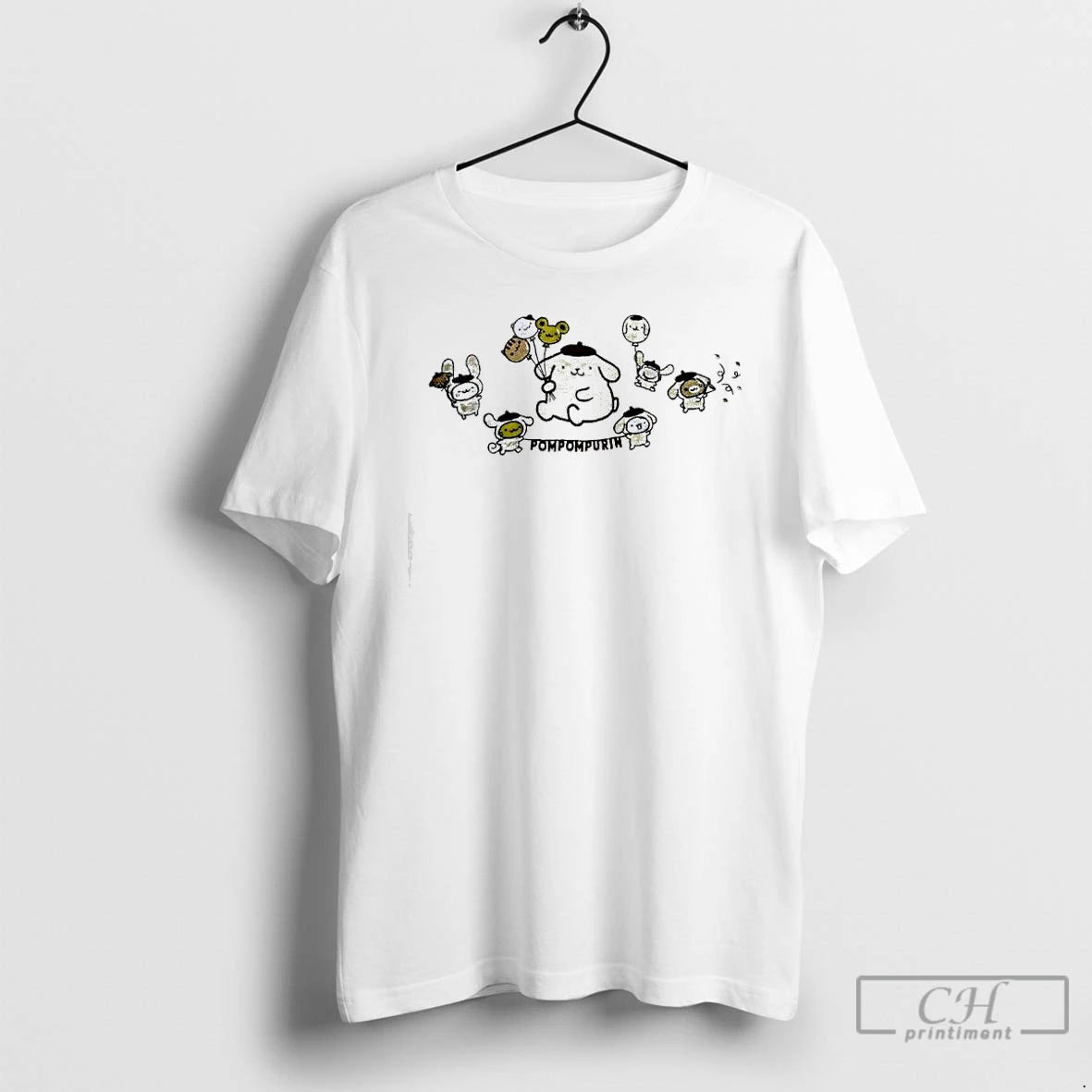 Classic Pompompurin Characters Graphic T-Shirts, Hoodie, Sweatshirt | PopFlextees.com