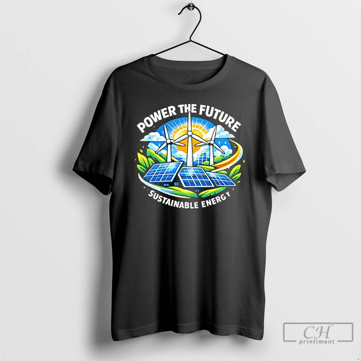 Classic Power The Future Sustainable Energy T-Shirts, Hoodie, Sweatshirt | PopFlextees.com