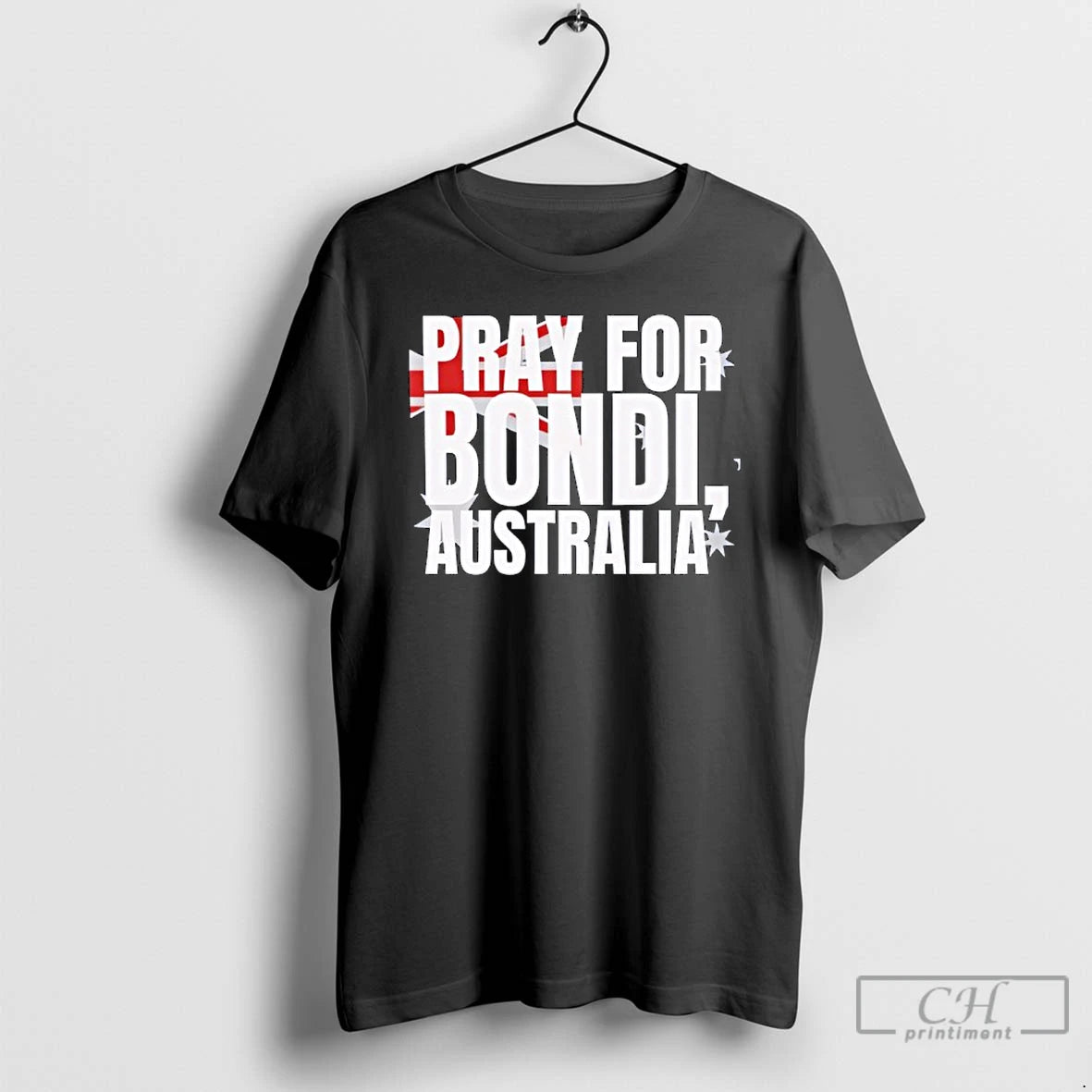 Classic Pray For Bondi Australia Pray For Australia T-Shirts, Hoodie, Sweatshirt | PopFlextees.com