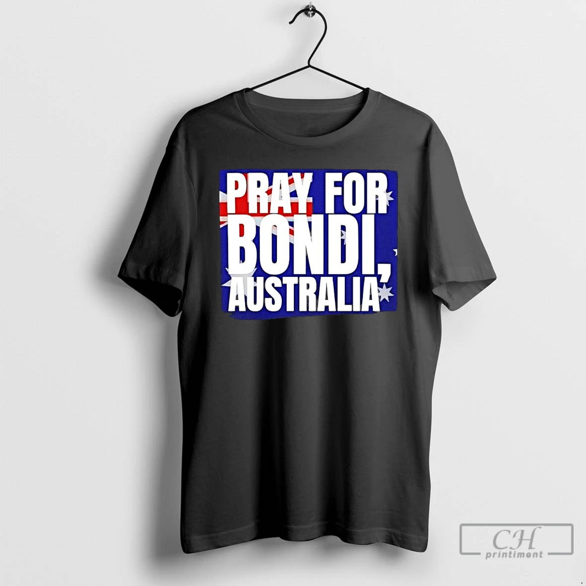 Classic Pray For Bondi Australia Flag T-Shirts, Hoodie, Sweatshirt | PopFlextees.com