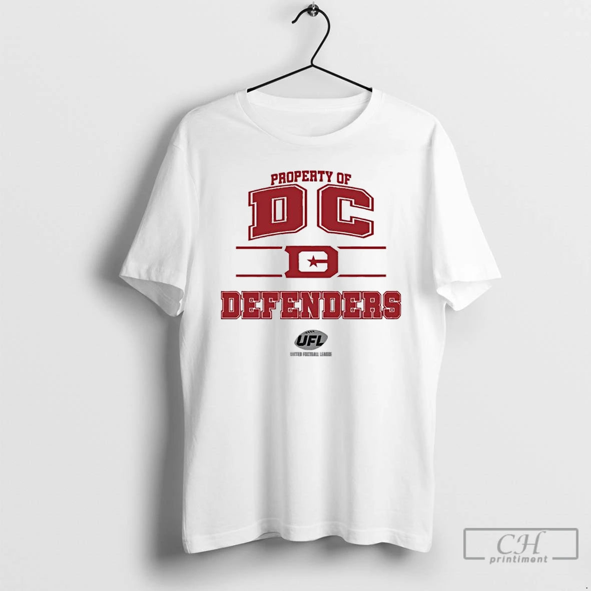 Classic Property Of Dc Defenders 2025 Ufl T-Shirts, Hoodie, Sweatshirt | PopFlextees.com
