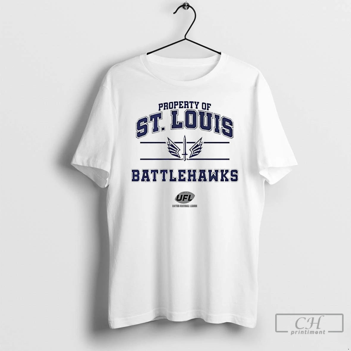 Classic Property Of St Louis Battlehawks 2025 Ufl T-Shirts, Hoodie, Sweatshirt | PopFlextees.com
