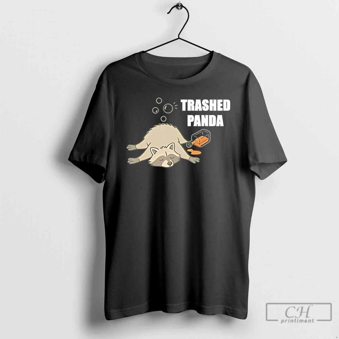 Classic Raccoon In Virginia Liquor Story Trashed Panda T-Shirts, Hoodie, Sweatshirt | PopFlextees.com