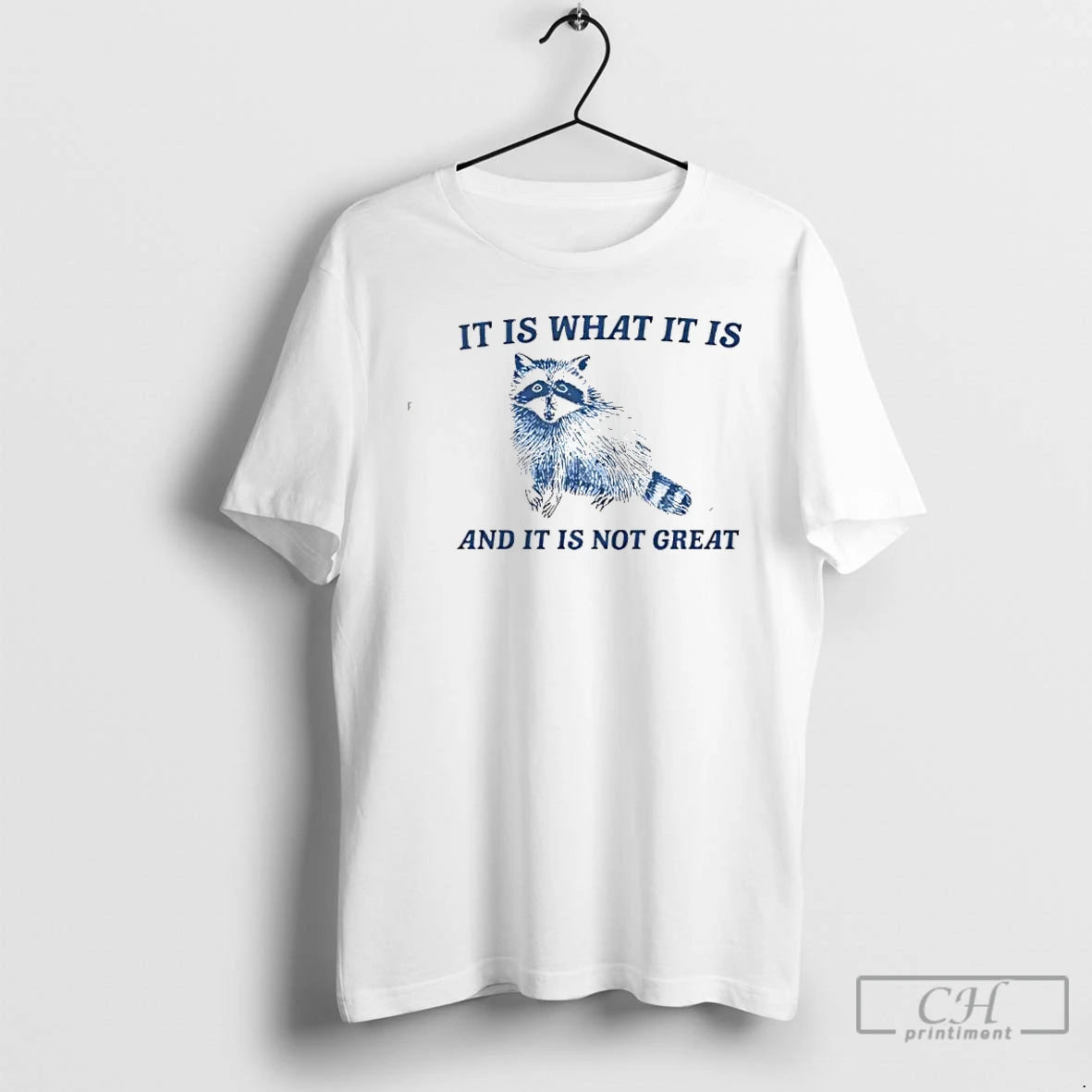 Classic Raccoon It Is What It Is And It Is Not Great Vintage T Shirts Hoodie, Sweatshirt | PopFlextees.com