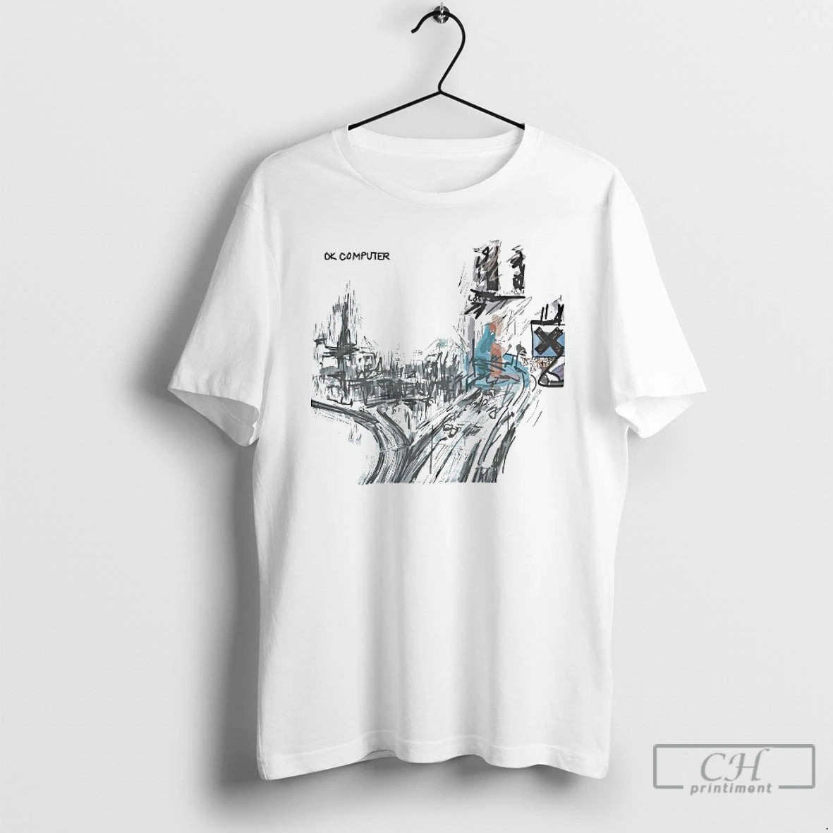 Classic Radiohead Ok Computer T-Shirts, Hoodie, Sweatshirt | PopFlextees.com