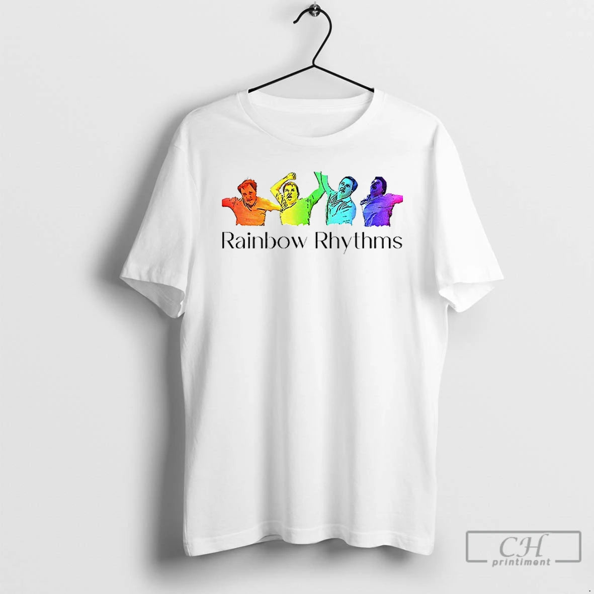 Classic Rainbow Rhythms Peep Show Mark Corrigan Dance Uk Comedy T-Shirts, Hoodie, Sweatshirt | PopFlextees.com