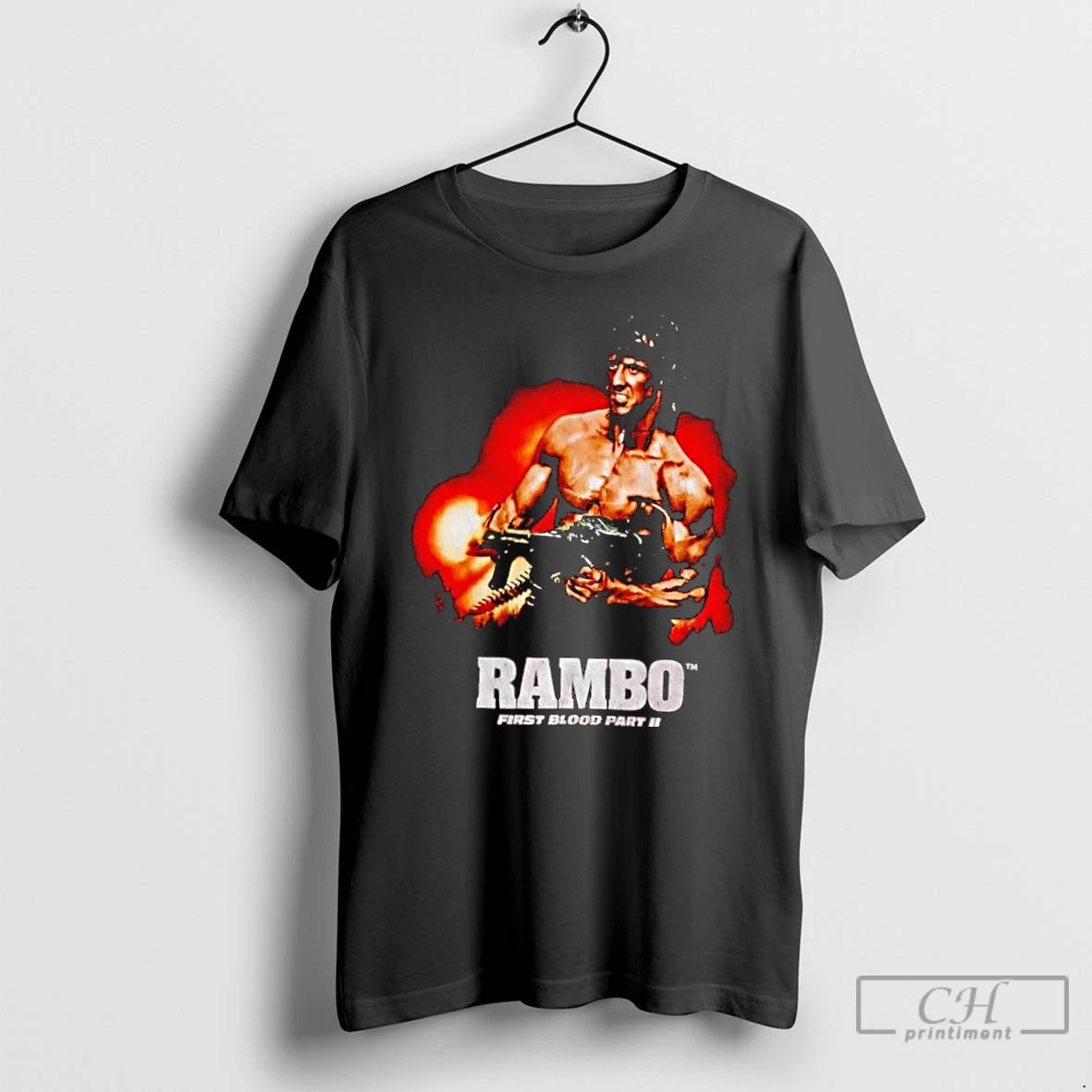 Classic Rambo Gun First Blood Collage T-Shirts, Hoodie, Sweatshirt