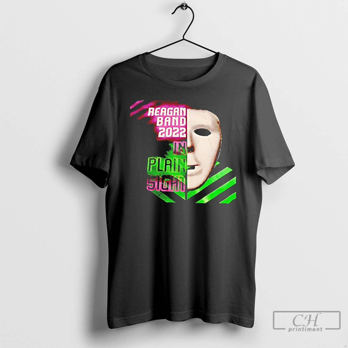 Classic Reagan Band 2022 In Plain Sight T-Shirts, Hoodie, Sweatshirt | PopFlextees.com