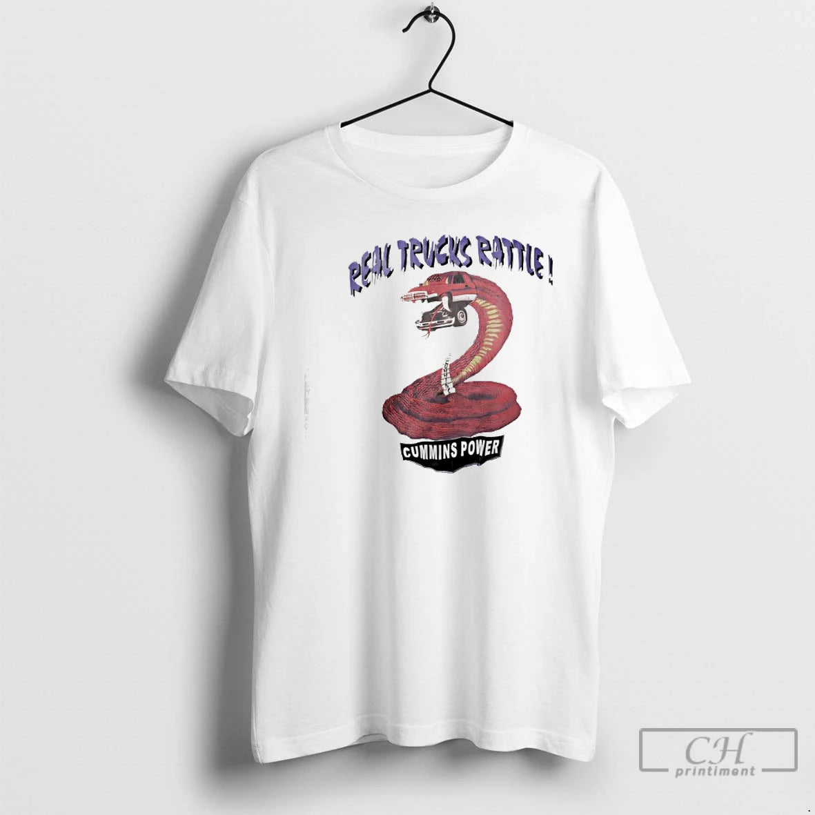 Classic Real Trucks Rattle Cummins Power T-Shirts, Hoodie, Sweatshirt | PopFlextees.com
