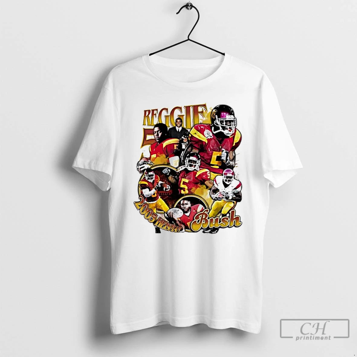 Classic Reggie Bush 2005 Heisman Winner Usc Trojans T-Shirts, Hoodie, Sweatshirt | PopFlextees.com