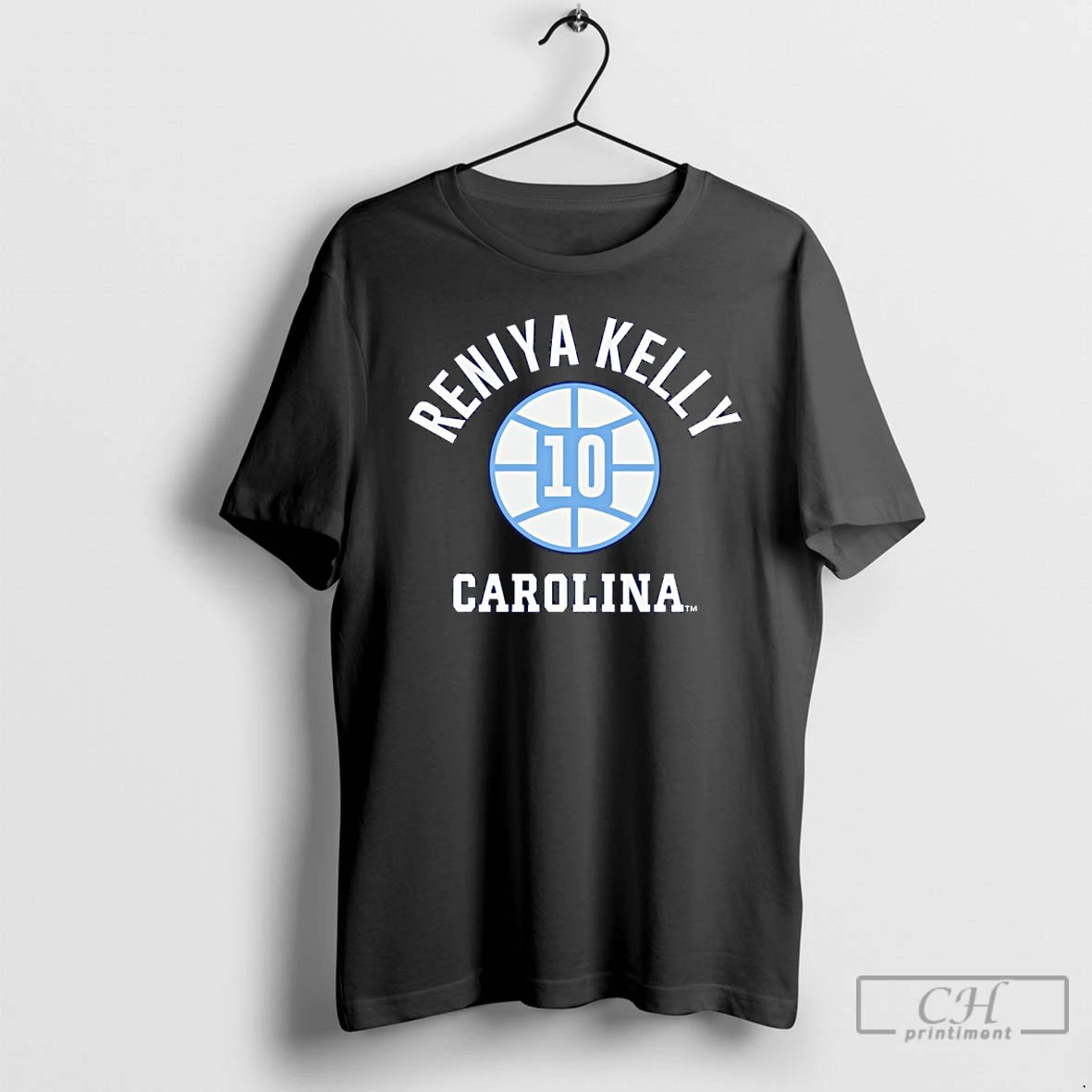 Classic Reniya Kelly 10 Unc Basketball Player Name And Number Ball T-Shirts, Hoodie, Sweatshirt | PopFlextees.com
