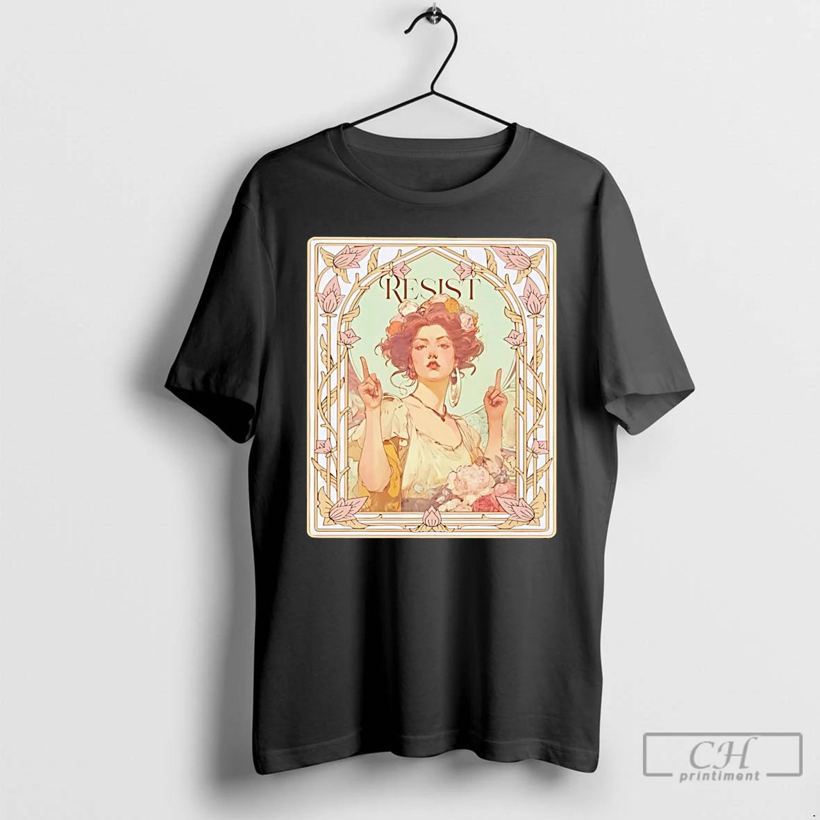 Classic Resist Middle Finger T-Shirts, Hoodie, Sweatshirt | PopFlextees.com