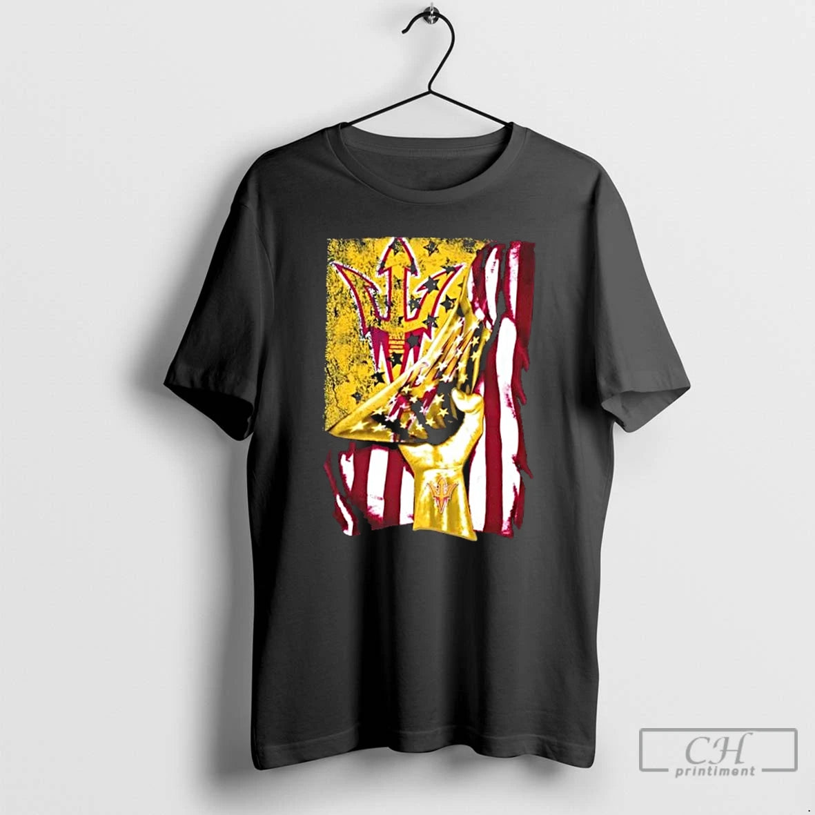 Classic Revealing The Glory Arizona State Sun Devils X Usa Flag T-Shirts, Hoodie, Sweatshirt | PopFlextees.com
