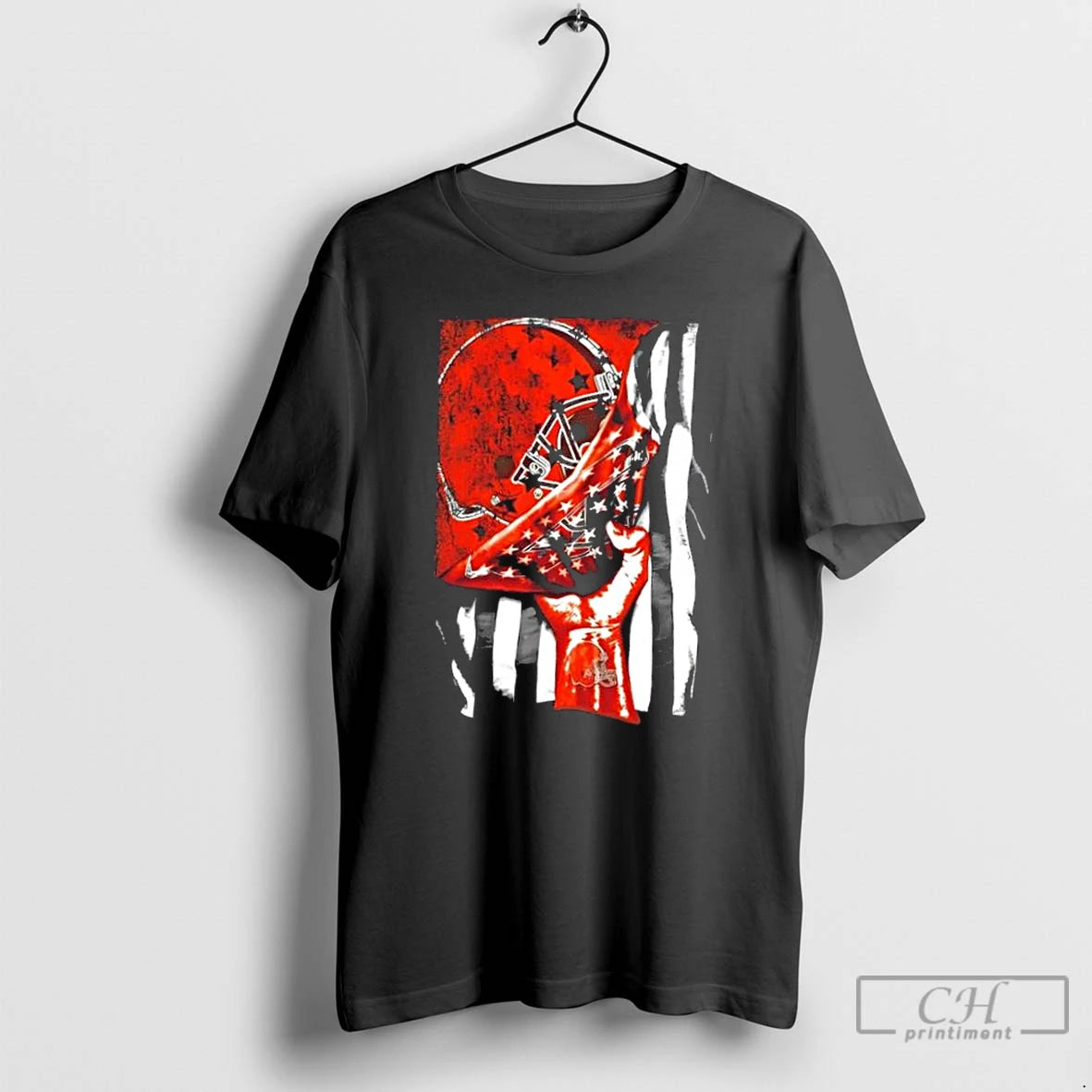Classic Revealing The Glory Cleveland Browns X Usa Flag T-Shirts, Hoodie, Sweatshirt | PopFlextees.com