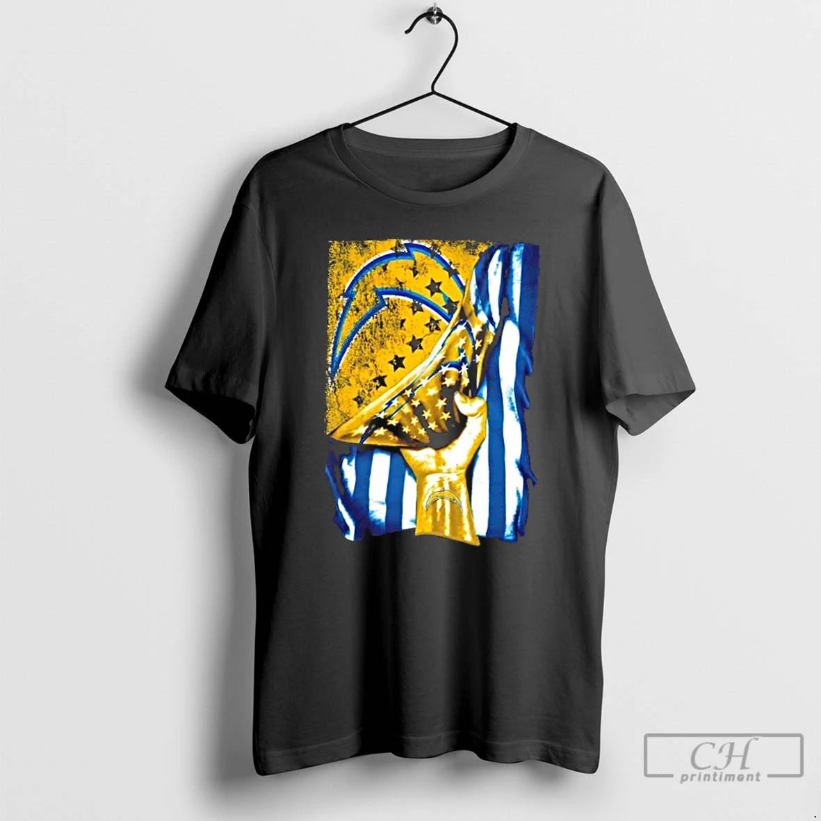 Classic Revealing The Glory Los Angeles Chargers X Usa Flag T-Shirts, Hoodie, Sweatshirt | PopFlextees.com