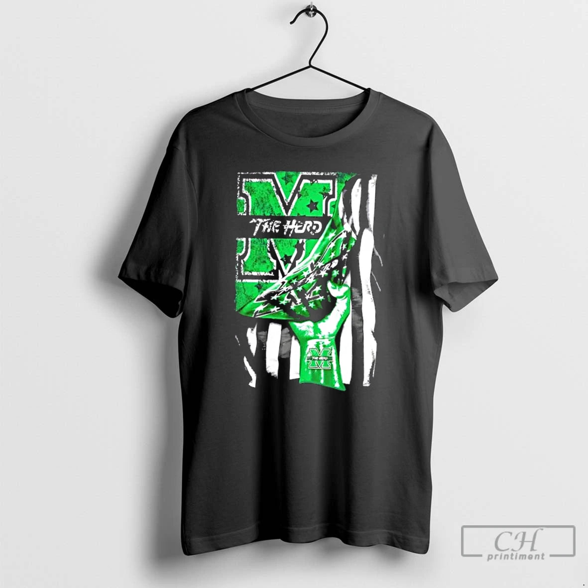 Classic Revealing The Glory Marshall Thundering Herd X Usa Flag T-Shirts, Hoodie, Sweatshirt | PopFlextees.com