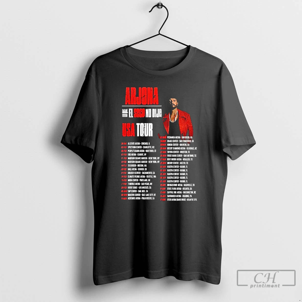 Classic Ricardo Arjona Lo Que El Seco No Dijo Tour Usa 2026 T Shirts Sweater Hoodie, Sweatshirt | PopFlextees.com