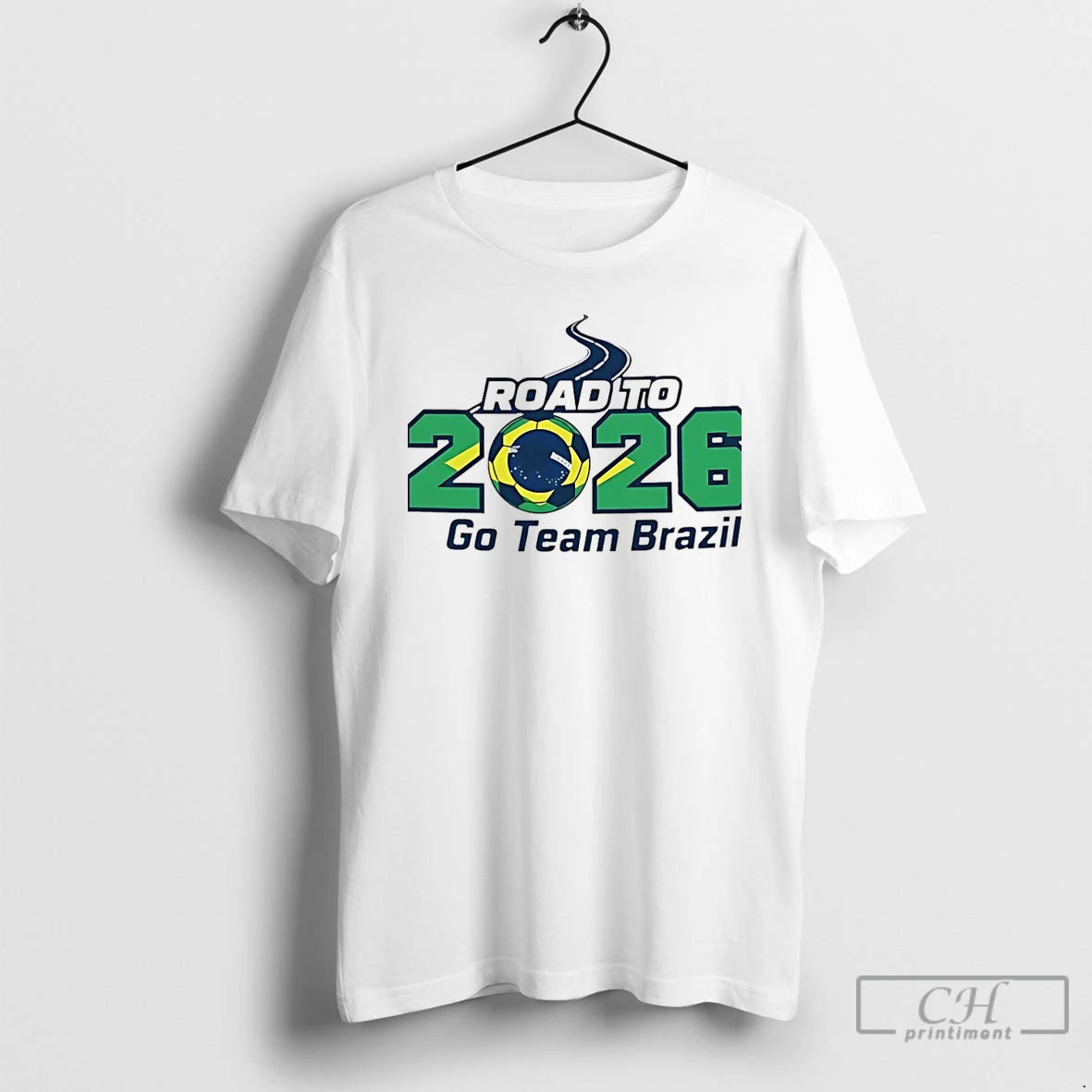 Classic Road To 2026 Go Team Brazil Fan Gear Soccer Christmas T-Shirts, Hoodie, Sweatshirt | PopFlextees.com