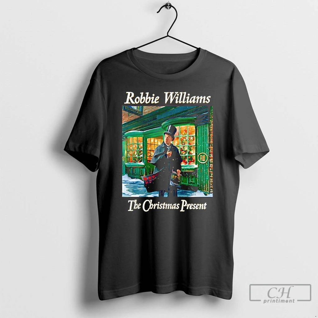 Classic Robbie Williams The Christmas Present T-Shirts, Hoodie, Sweatshirt | PopFlextees.com