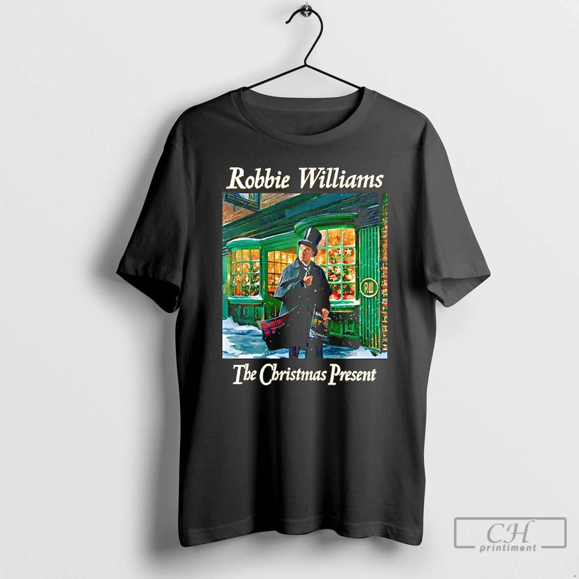 Classic Robbie Williams The Christmas Present T-Shirts, Hoodie, Sweatshirt | PopFlextees.com