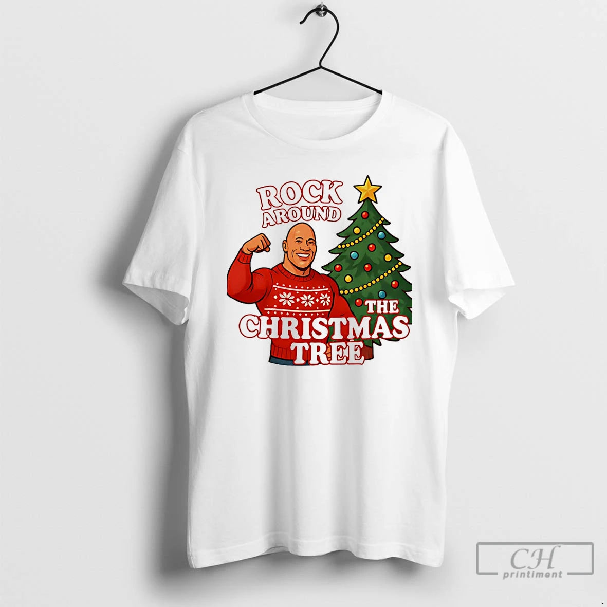 Classic Rock Around The Christmas Tree 2025 Christmas T-Shirts, Hoodie, Sweatshirt | PopFlextees.com