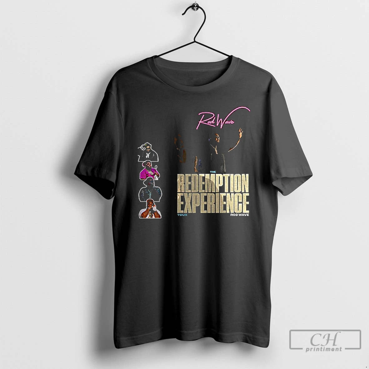 Classic Rod Wave The Redemption Experience Tour 2025 Graphic T-Shirts, Hoodie, Sweatshirt | PopFlextees.com