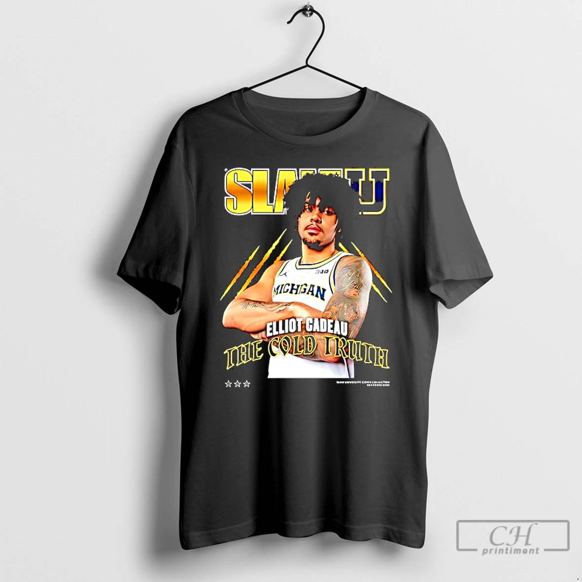 Classic Slam Elliot Cadeau The Cold Truth Michigan Jersey T-Shirts, Hoodie, Sweatshirt | PopFlextees.com